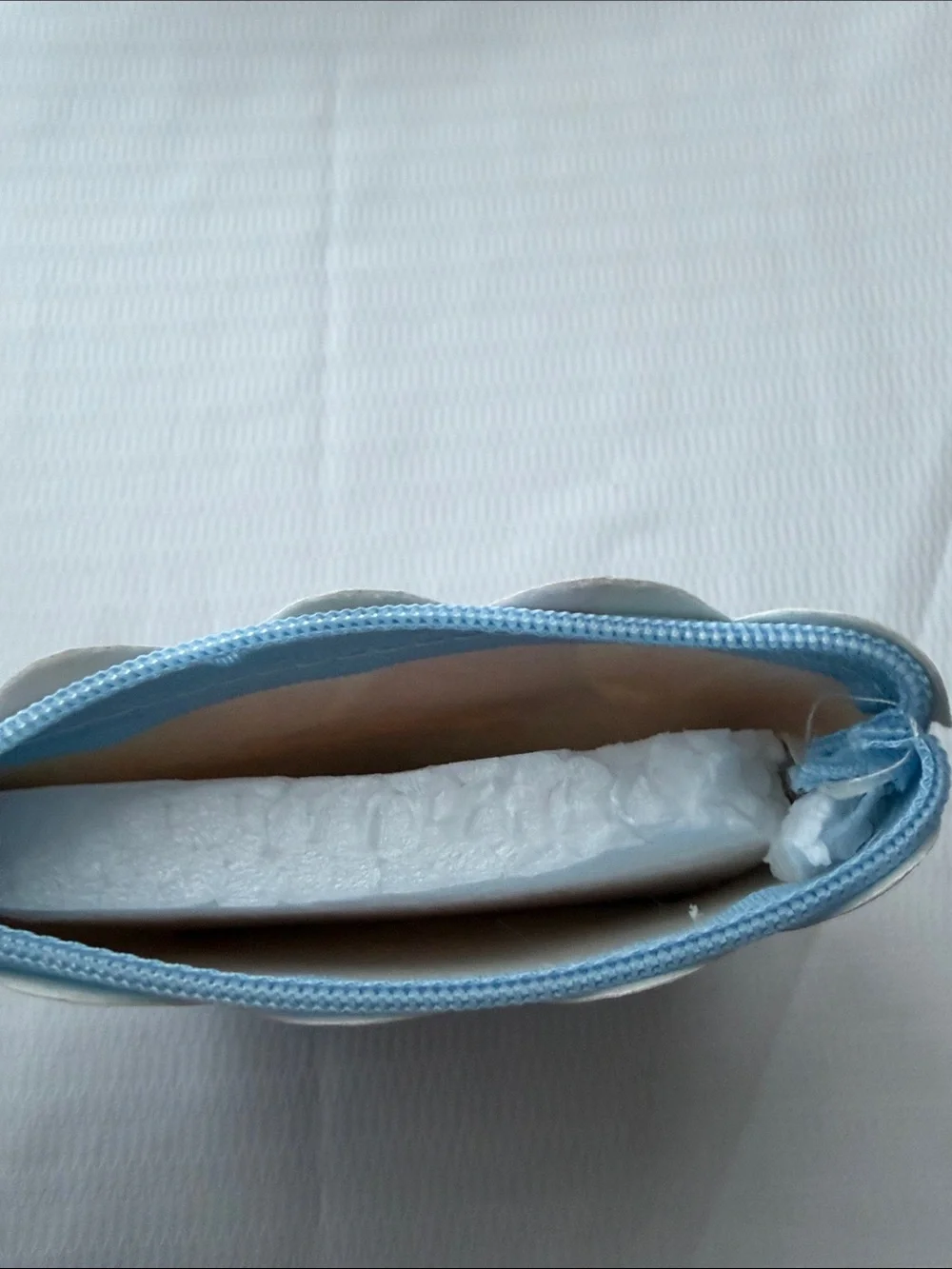Moana Themed Scallop Coin Pouch - Blue & Coral